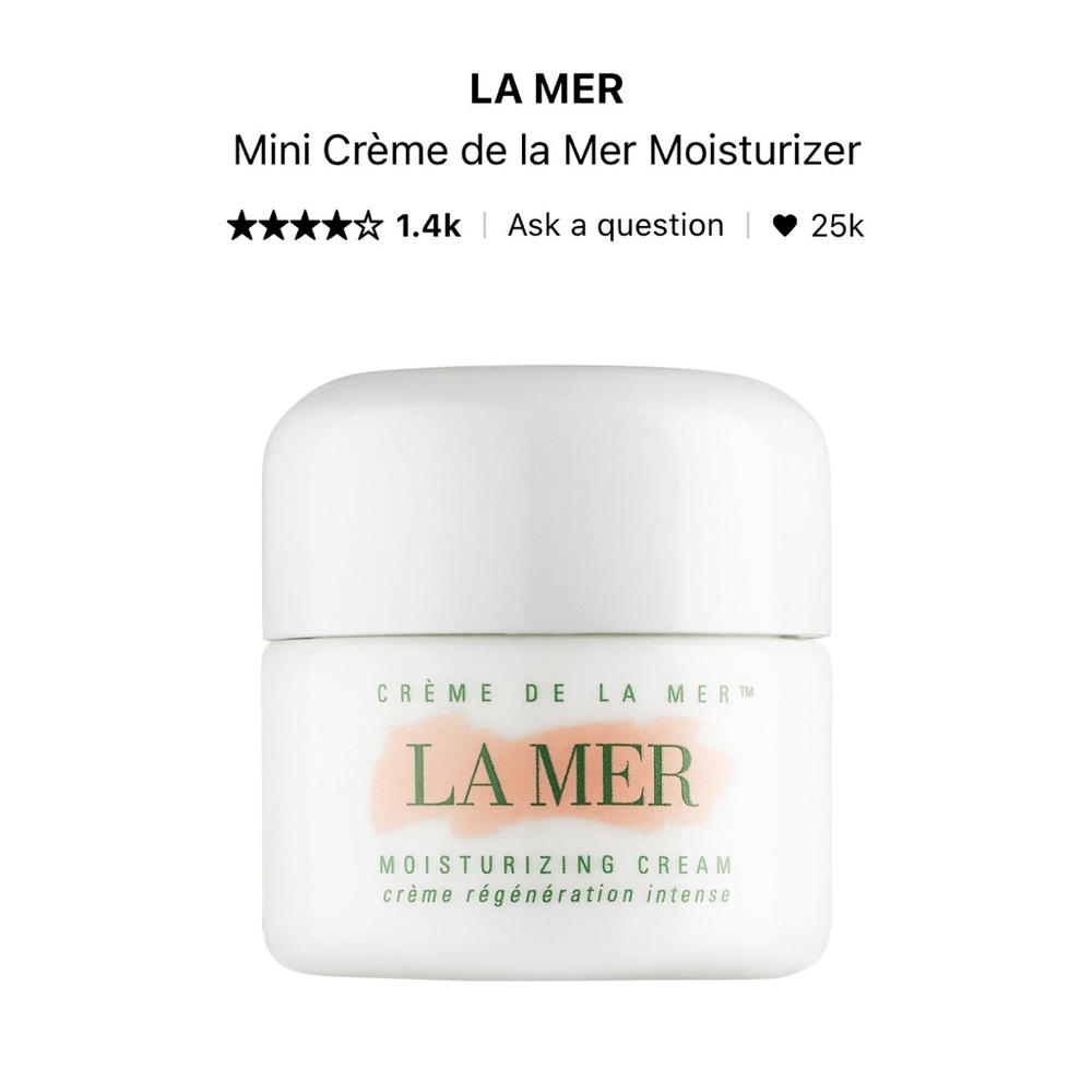 La Mer Moisturizing Cream 15ml